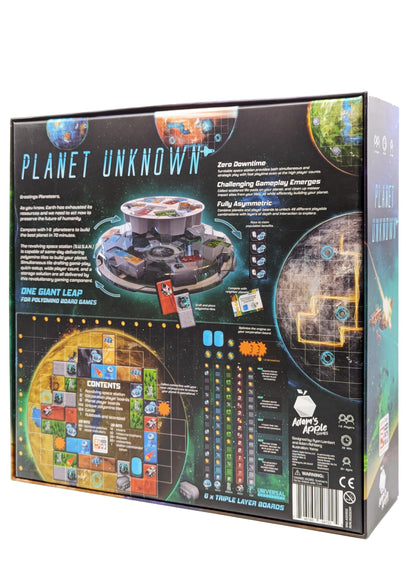 Planet Unknown Board Game by Adams Apple Games 4