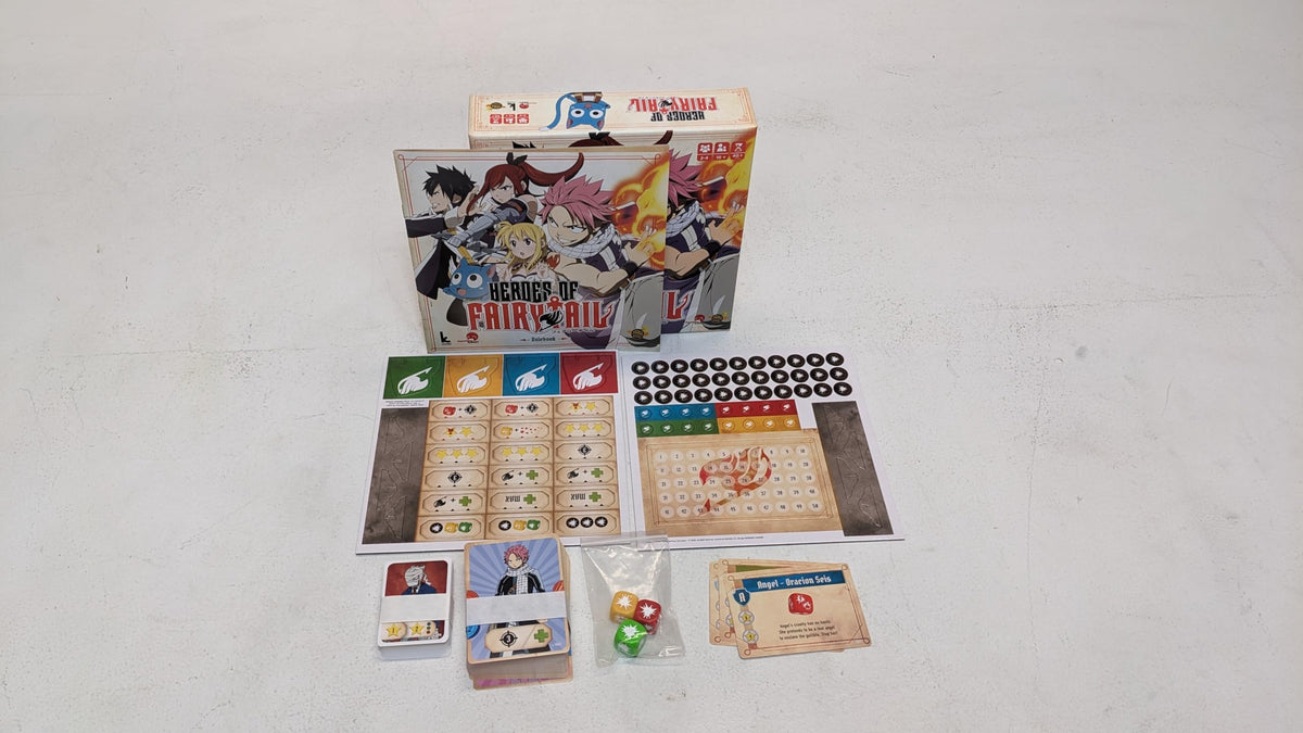 Japanime Games Heroes of Fairy Tail | from The Publisher of Champions of Midgard | Assemble Your Team and Become The Hero Fiore Deserves | 2-4 Players | 15-30 Min | Ages 10+ 5