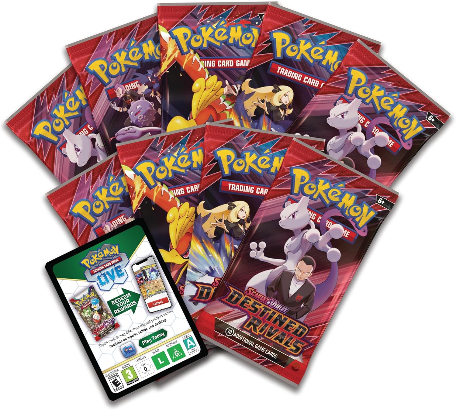 Pokémon TCG Scarlet & Violet Destined Rivals Elite Trainer Box Card Game product image 2