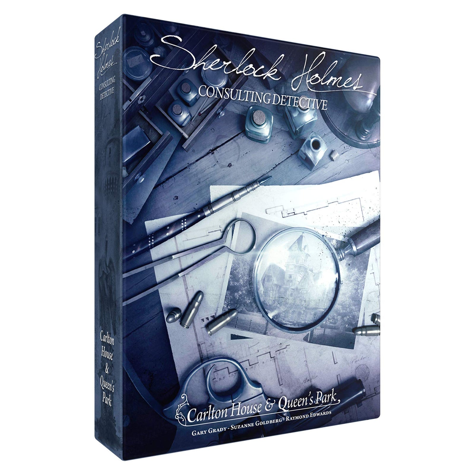 Carlton House and Queens Park Sherlock Holmes Consulting Detective Board Game by Space Cowboys 1