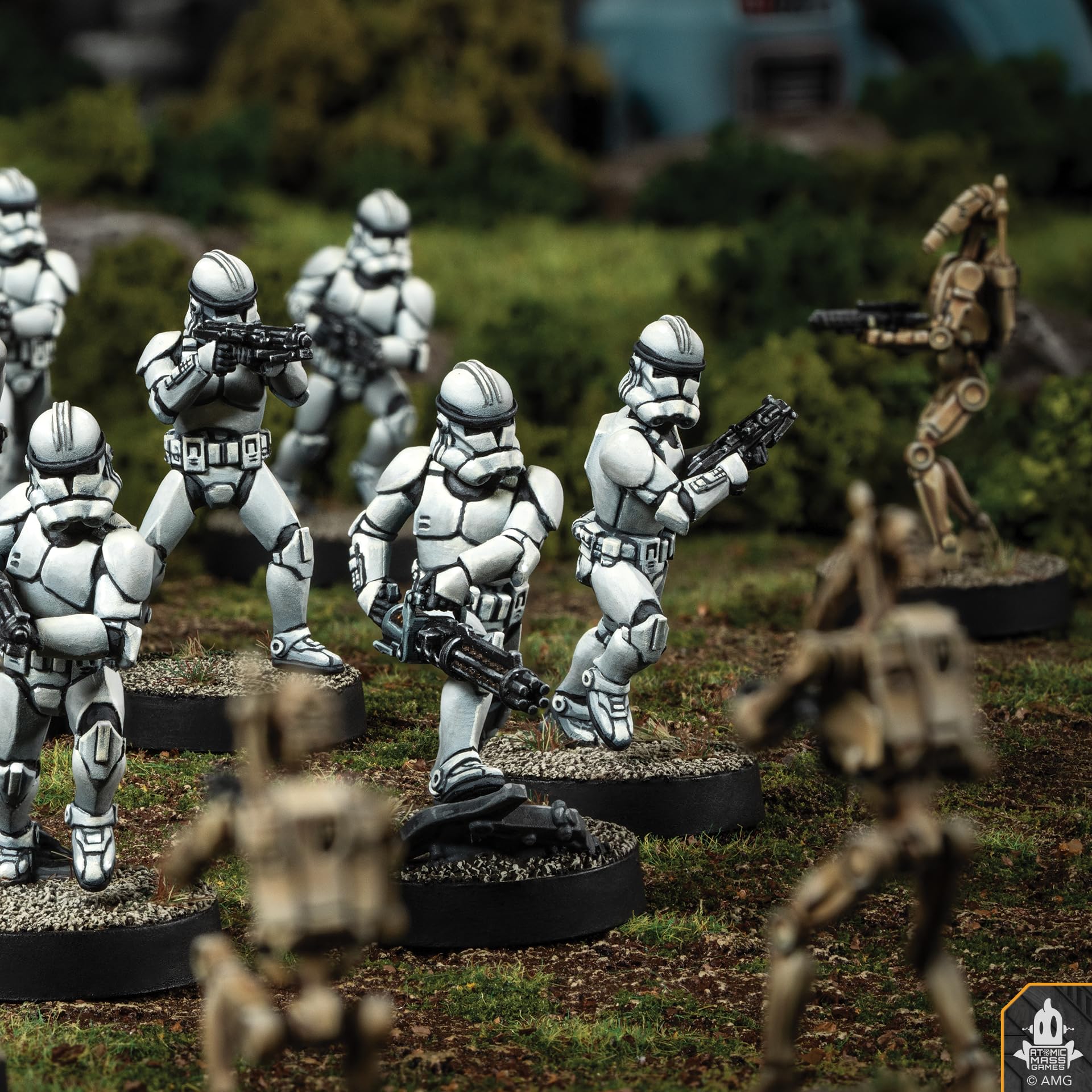 Star Wars Legion Clone Troopers Infantry Board Game by Atomic Mass 5