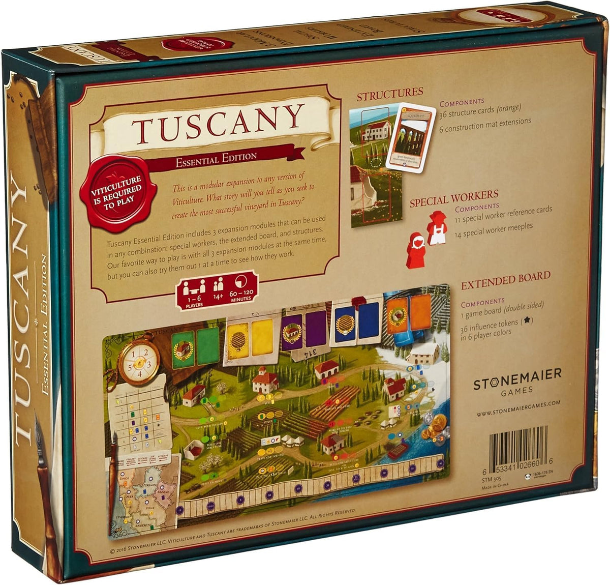 Tuscany Essential Edition Board Game Expansion