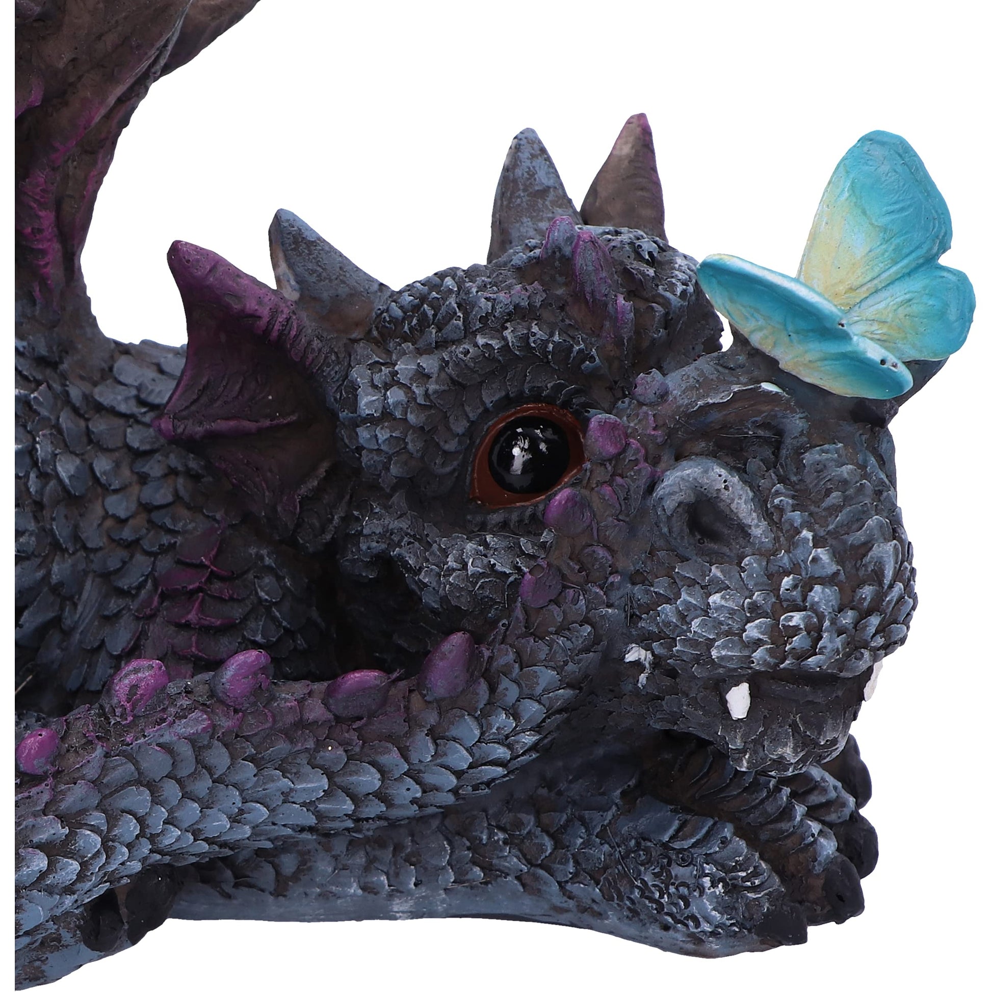 Butterfly Rest Dragon Figurine 19cm 6