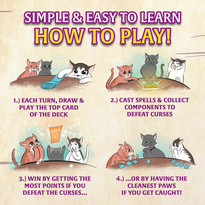 Wizard Kittens Card Game