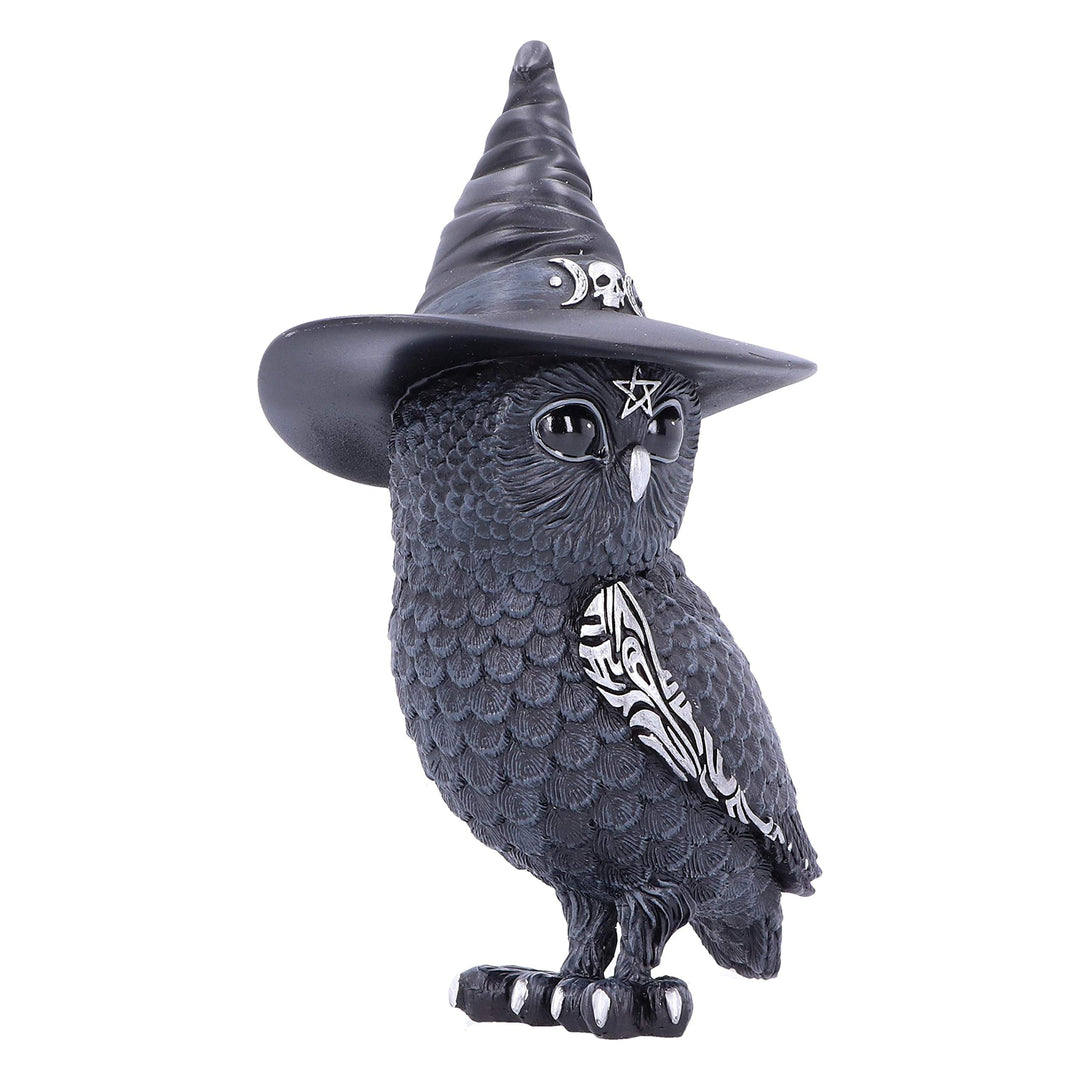 Owlocen Witches Hat Occult Owl Figurine 13.5cm