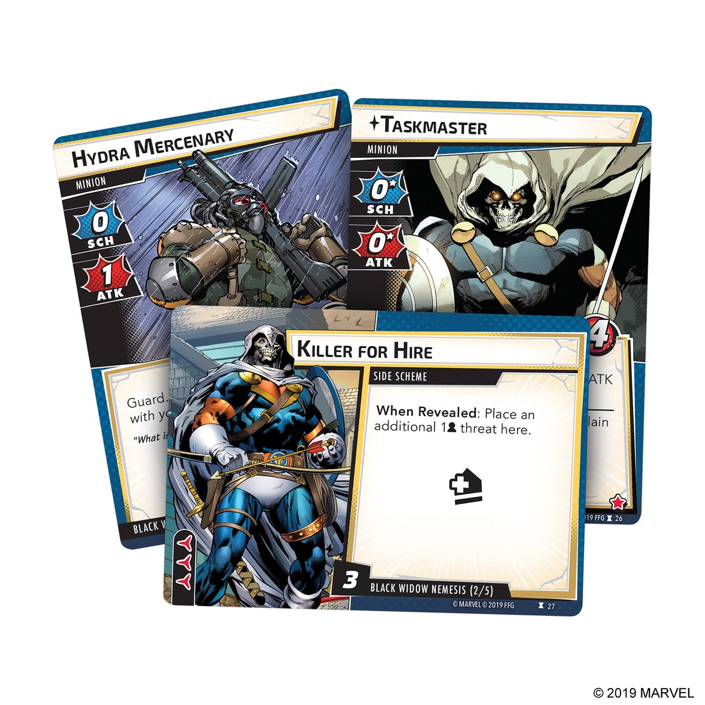 Marvel Champions Black Widow Hero Pack Card Game 3
