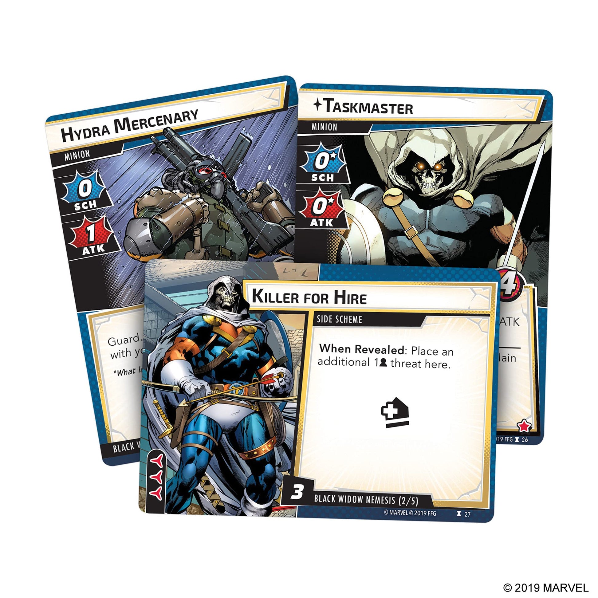 Marvel Champions Black Widow Hero Pack Card Game 3