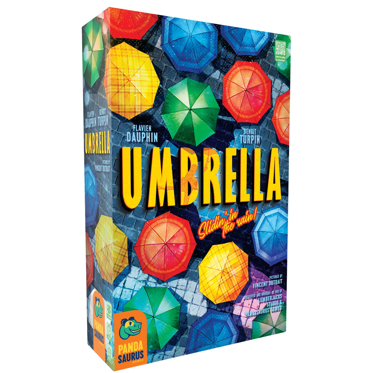Pandasaurus Games Umbrella Board Game - A Vibrant New York City Strategy Game, Fun, Challenging Family Game for Kids & Adults, Ages 8+, 1-4 Players, 30 Min Playtime, Made by Pandasaurus Games 1