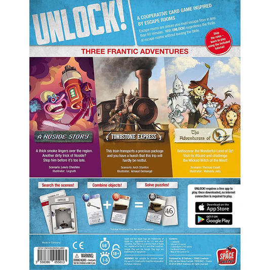Unlock Secret Adventures Board Game by Space Cowboys 2
