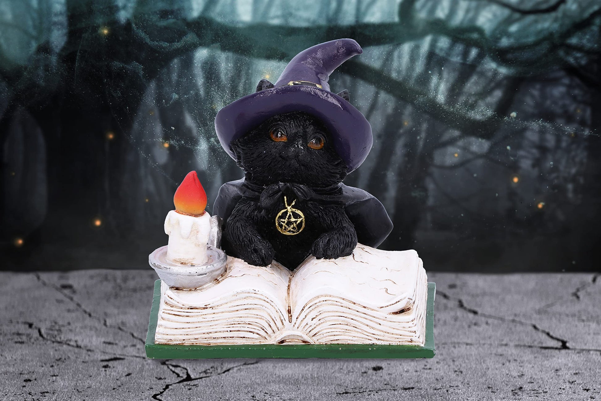 Familiars Spell Black Cat Oranment Familiars 8.5cm 6