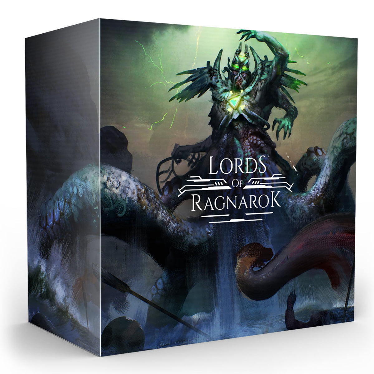 Lords of Ragnarok Seas of Aegir Board Game Expansion - Strategic Asymmetric Warfare, Fantasy Game with a Sci-Fi Twist, Ages 14+, 1-4 Players, 90-120 Minute Playtime, Made by Awaken Realms 2