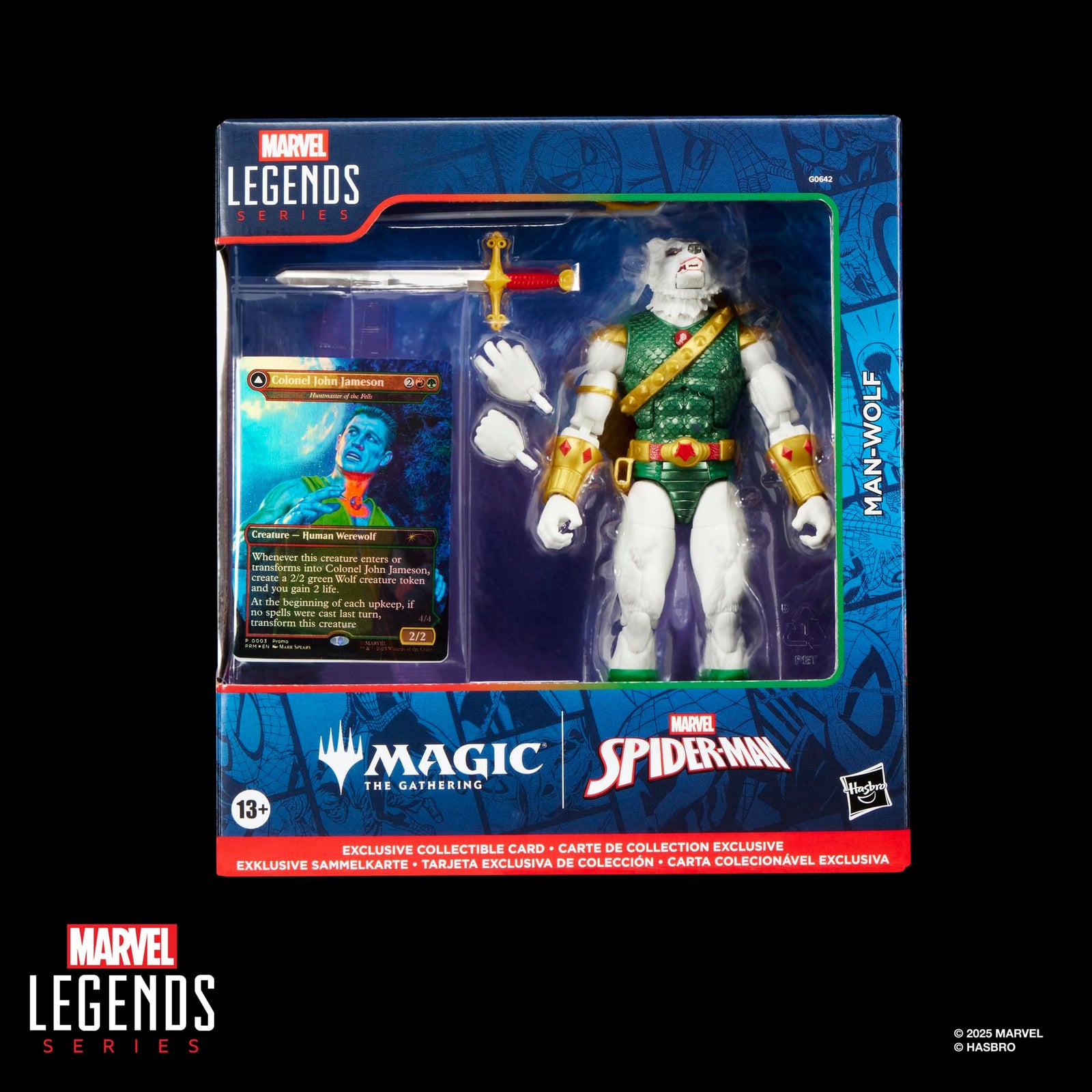 MTG Spiderman Legends Man Wolf Puzzle Game by Hasbro UK 2