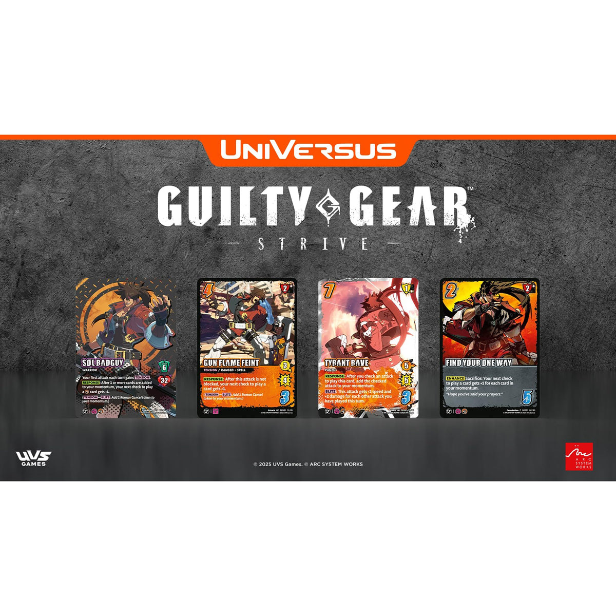 UVS Guilty Gear Strive Blitz Box Trading Card Game by UniVersus 4