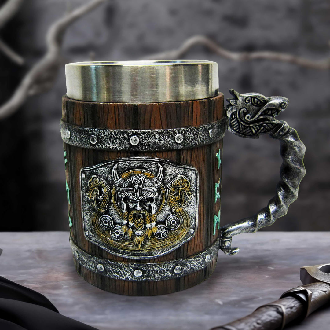 Medieval Norseman Tankard 16cm