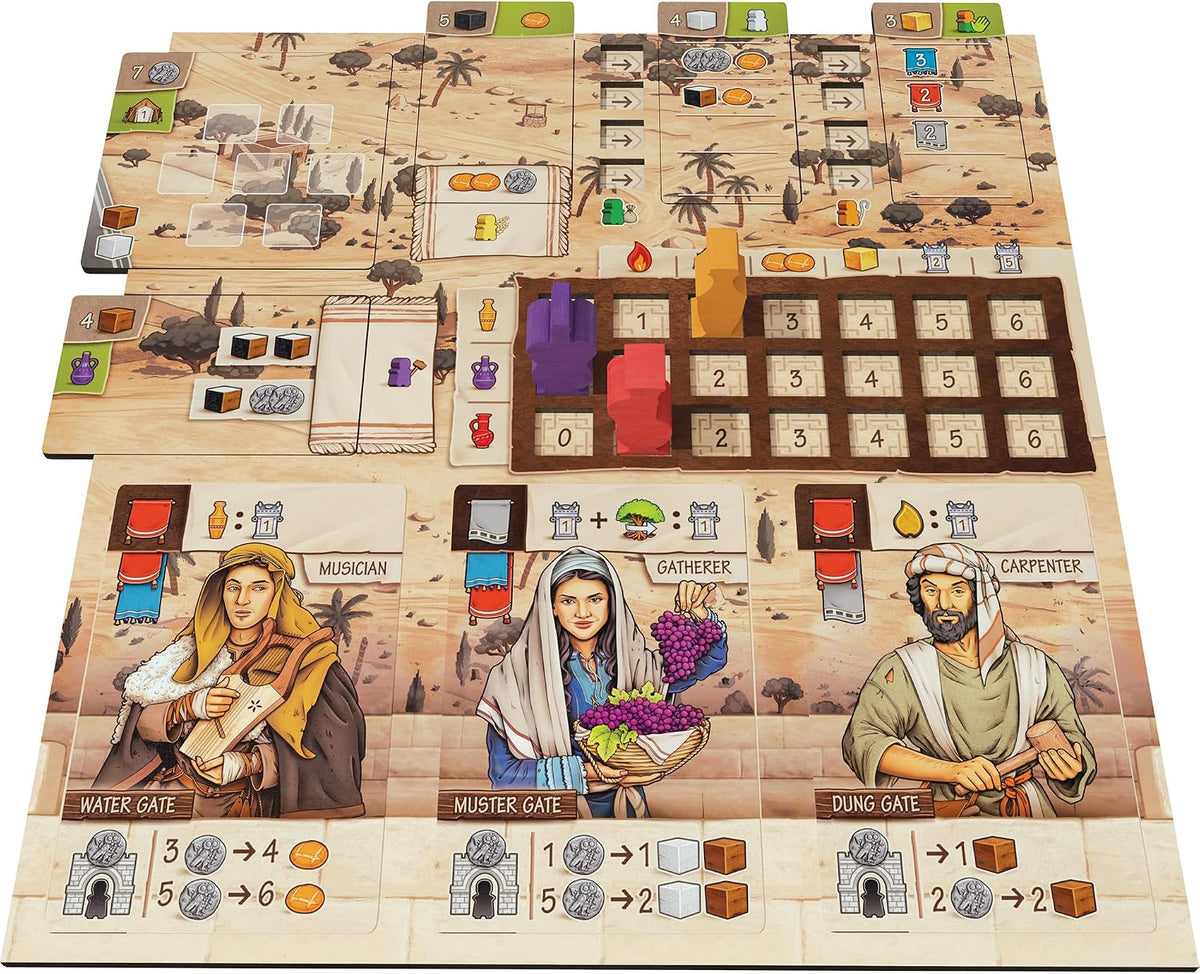 Ezra and Nehemiah Ancient Jerusalem Strategy Board Game
