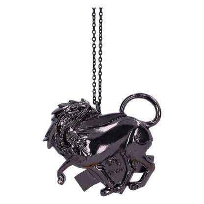 Harry Potter Gryffindor Crest Silver Weighted Hanging Ornament 3