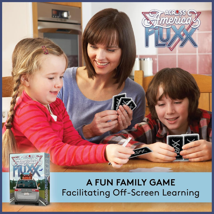 Across America Fluxx Card Game  Ever Changing Fun for Travel