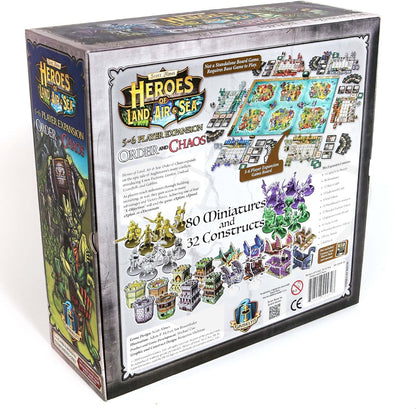 Heroes of Land Air and Sea Order and Chaos Board Game Expansion