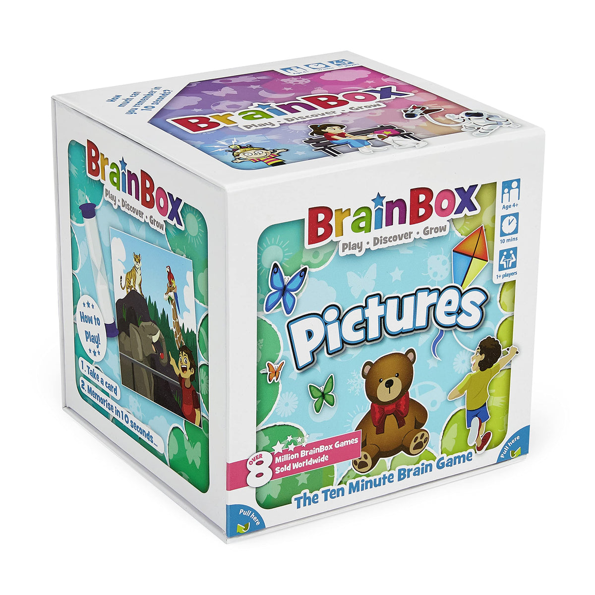 Brainbox Pictures | Fun & Educational Card Game | Ages 4+ | 1+ Players | 10 Minutes Play Time 1