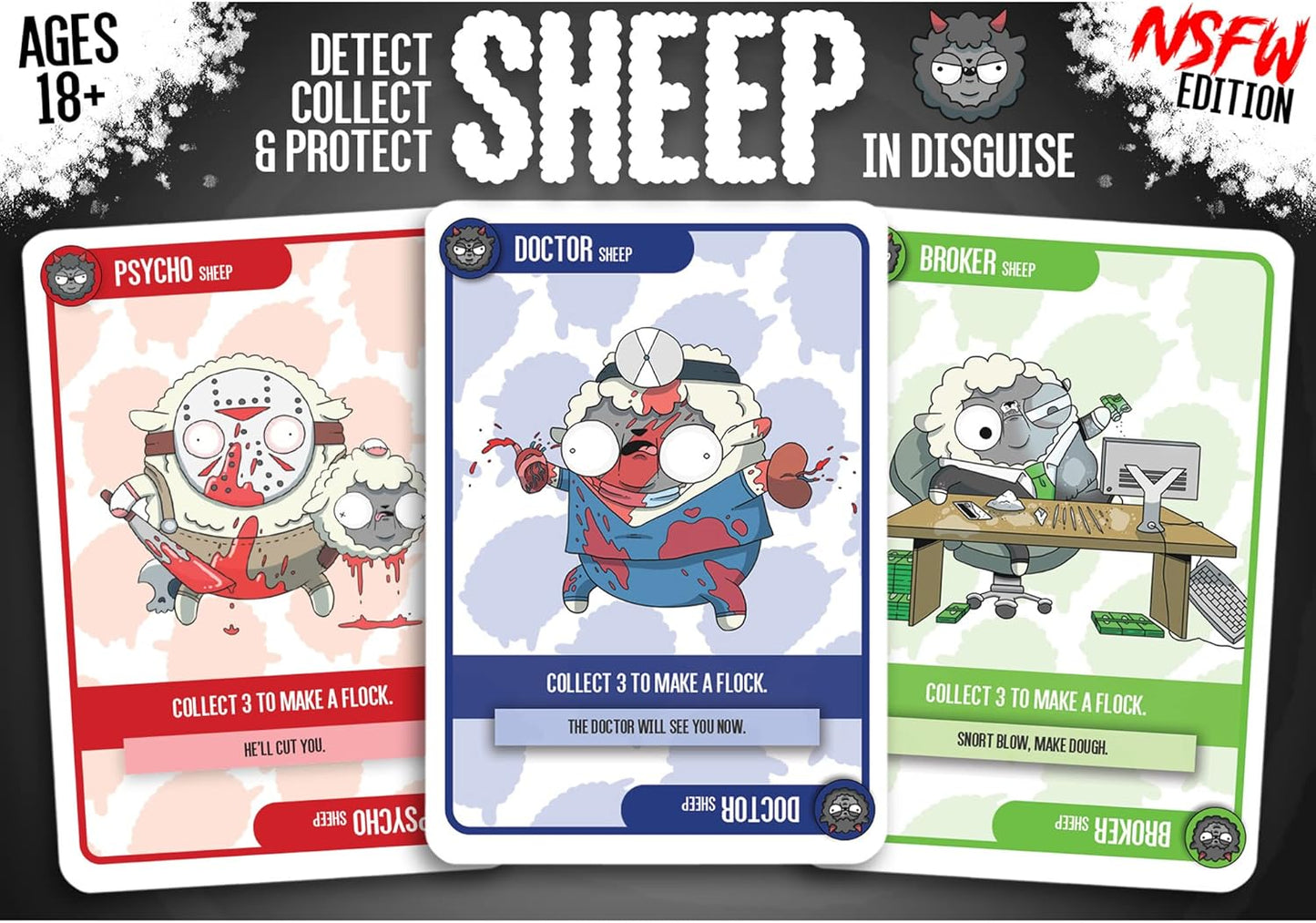 Sheep in Disguise NSFW Board Game