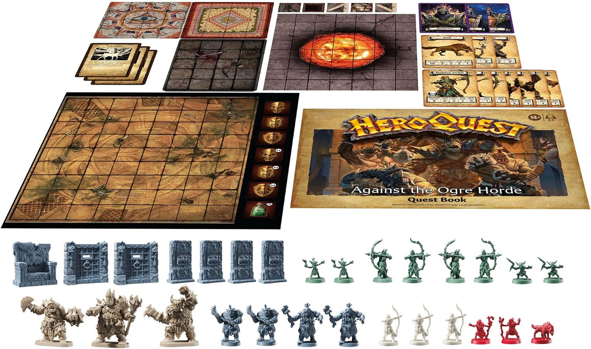 HeroQuest Against the Ogre Horde Quest Pack Board Game Expansion