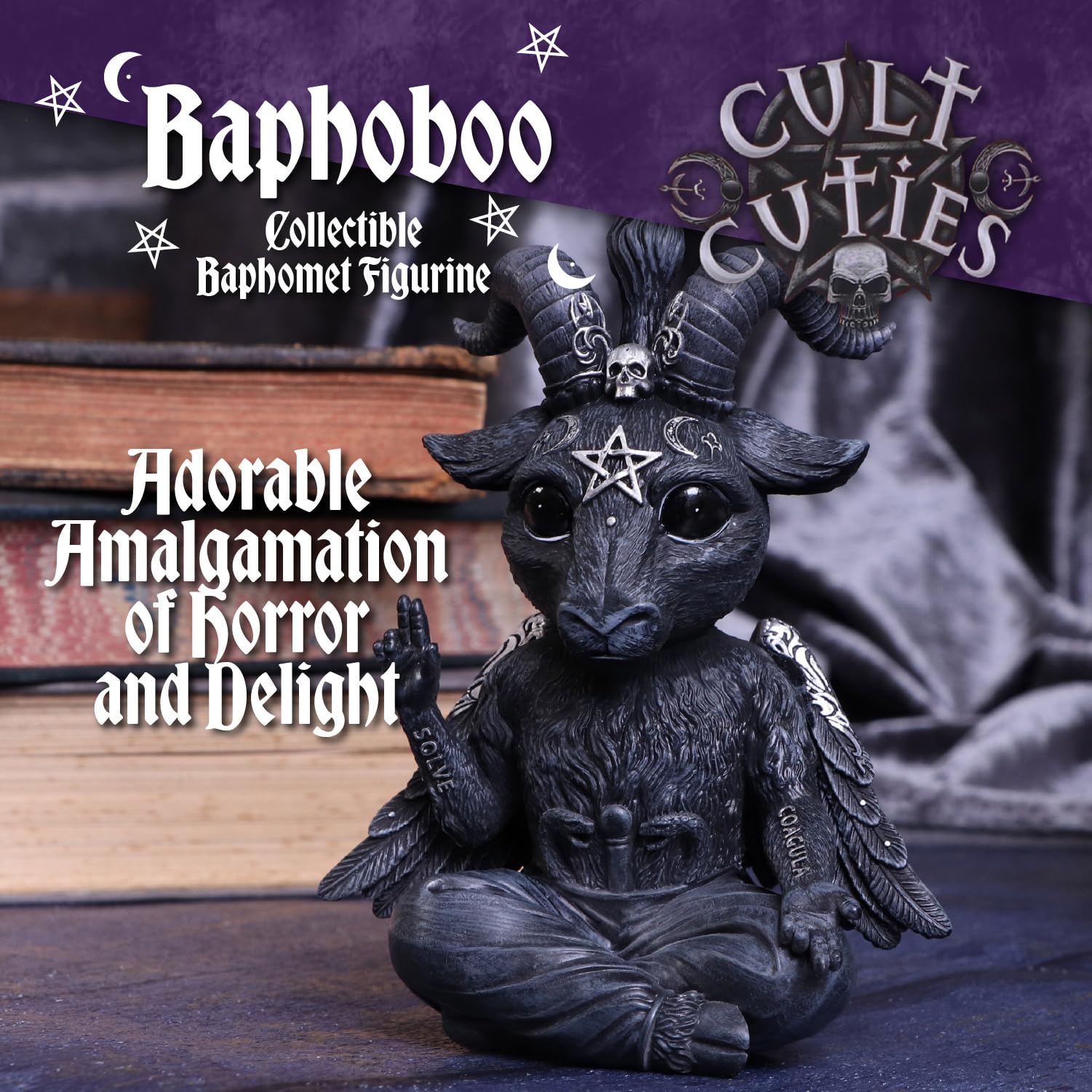 Baphoboo Exclusive Cult Cutie Baphomet Figurine 14cm 8