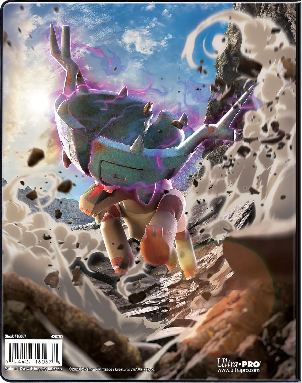 Pokemon Scarlet Violet 2 4-Pocket Portfolio Ting-Lu and Chien-Pao 7