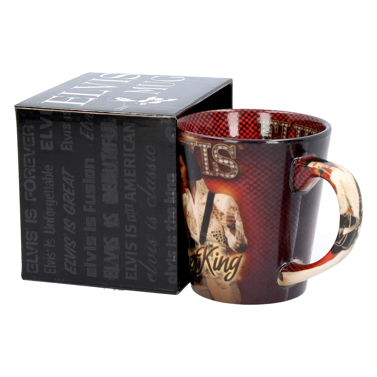 Elvis Presley The King Mug 12oz 4