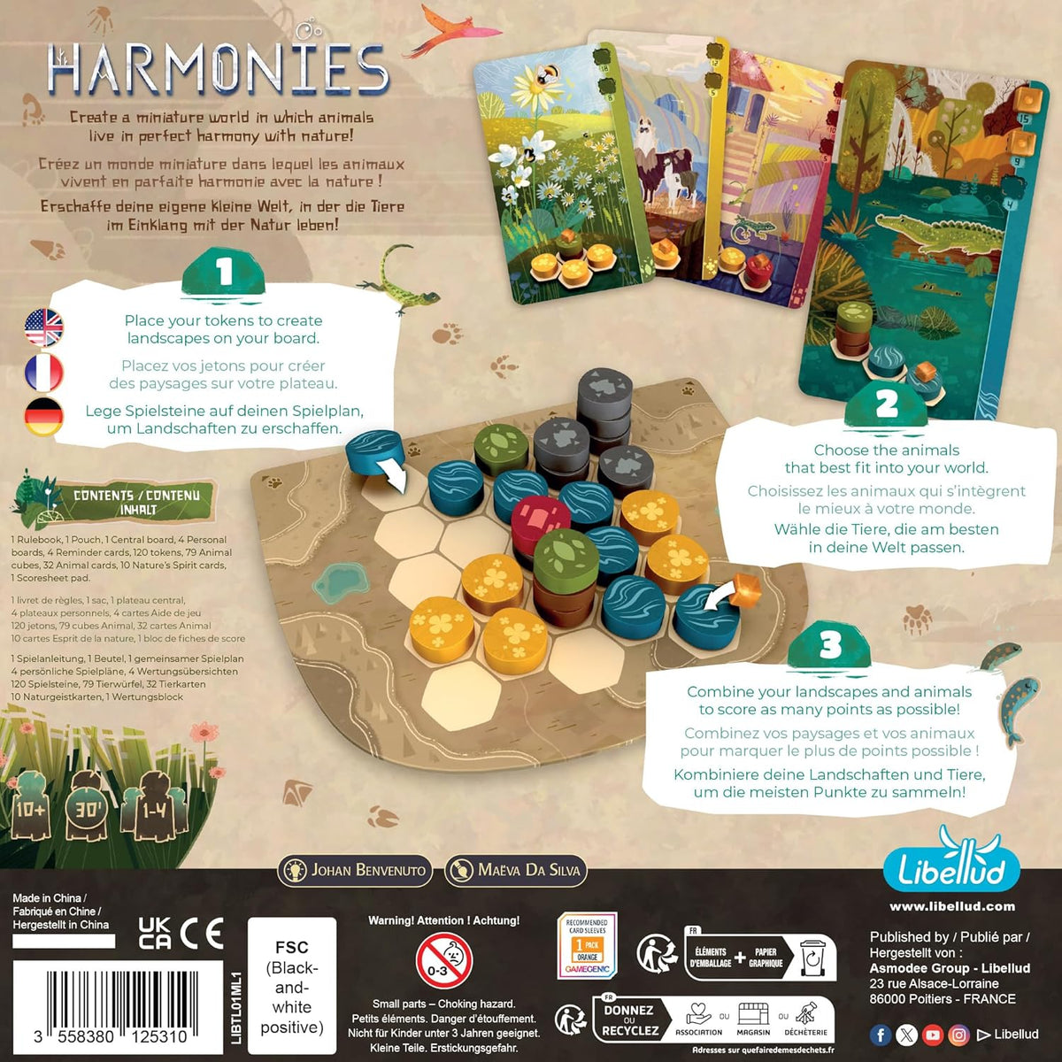 Harmonies Board Game by Libellud