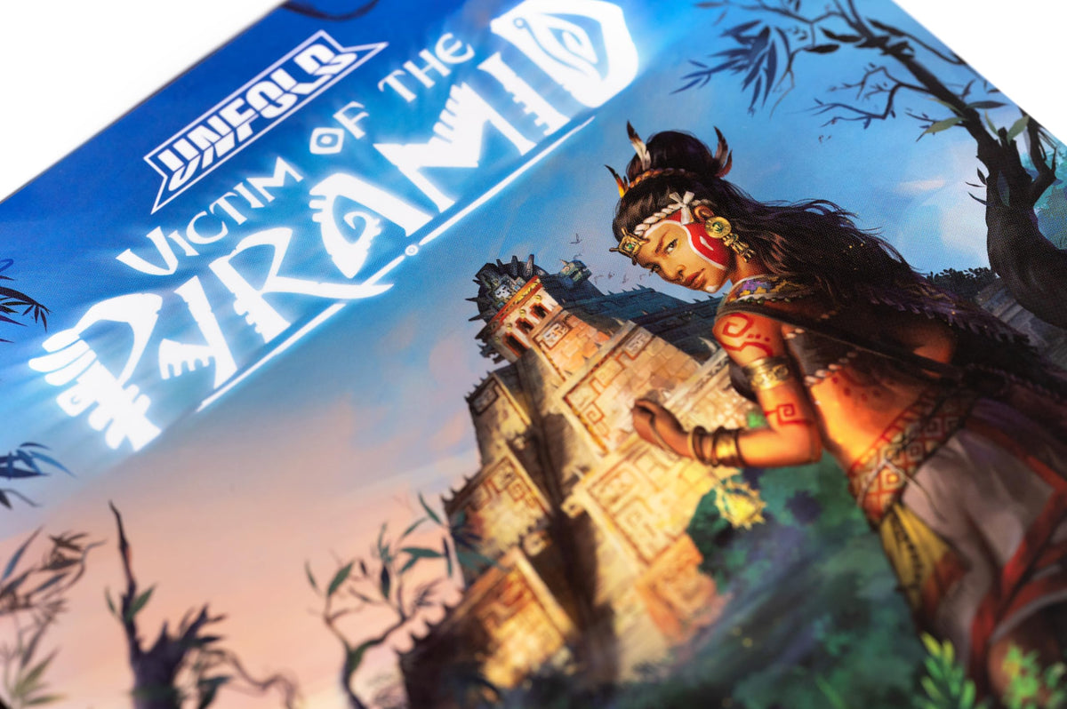 Unfold Victim of the Pyramid Board Game by Alley Cat 2