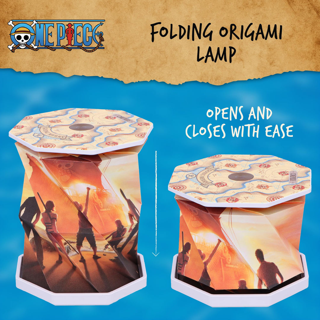 One Piece Straw Hat Crew Foldable Lamp 21cm 5