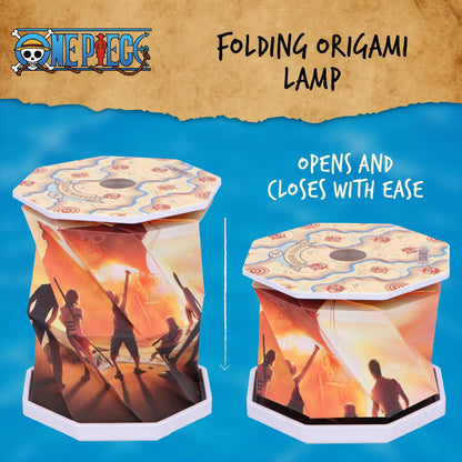 One Piece Straw Hat Crew Foldable Lamp 21cm 5
