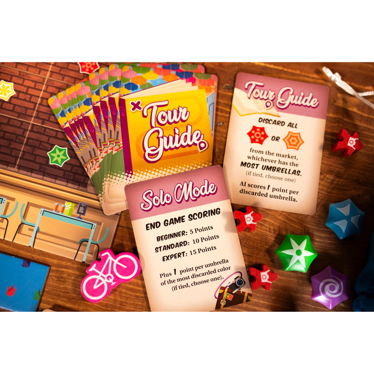 Agueda City of Umbrellas Strategy Board Game for 1 to 5 Players 4