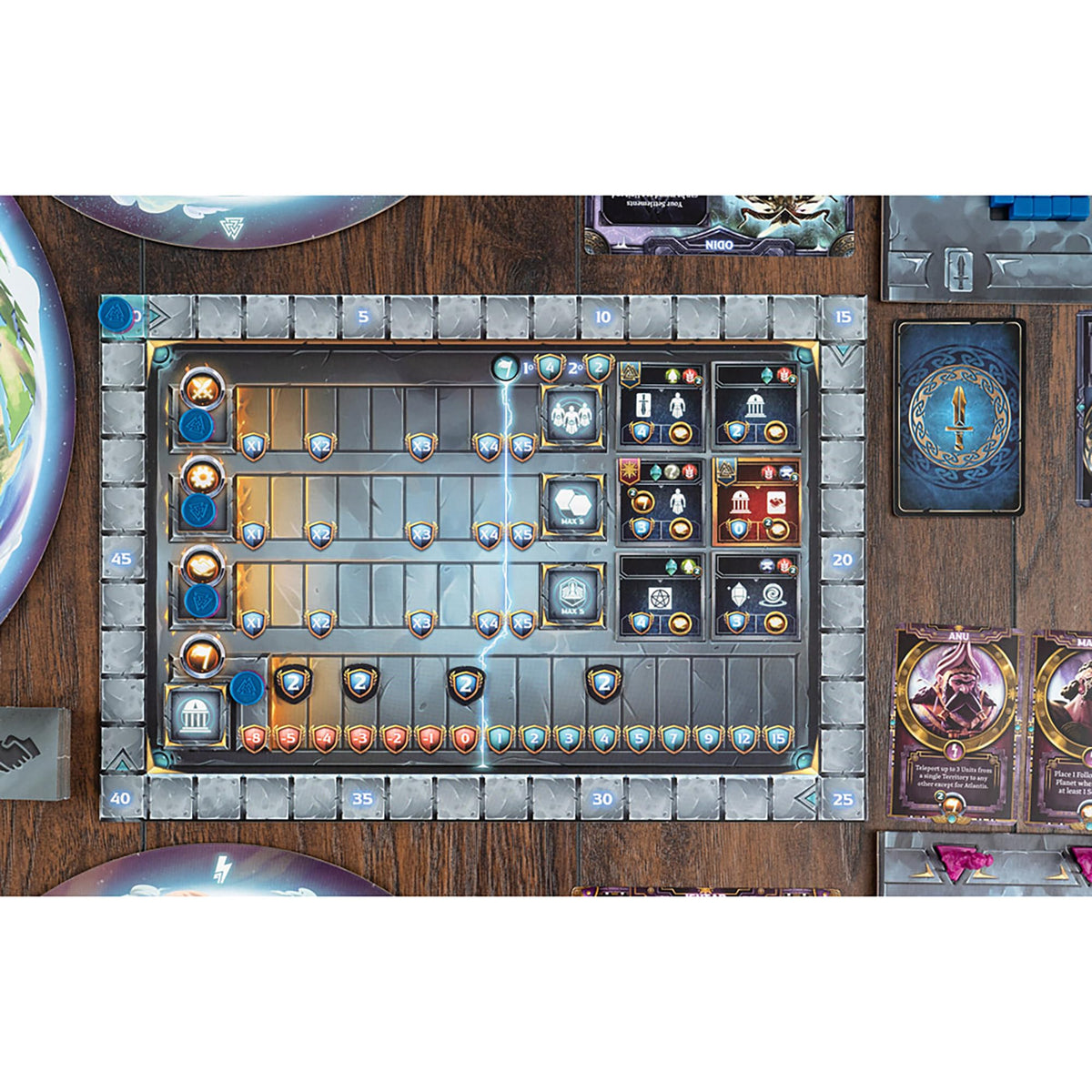 Capstone Games: Anunnaki: Dawn of The Gods - Strategy Board Game, Develop Your Alien Civilization Among Ancient Tribes & Gods, Ages 14+, 1-4 Player 3