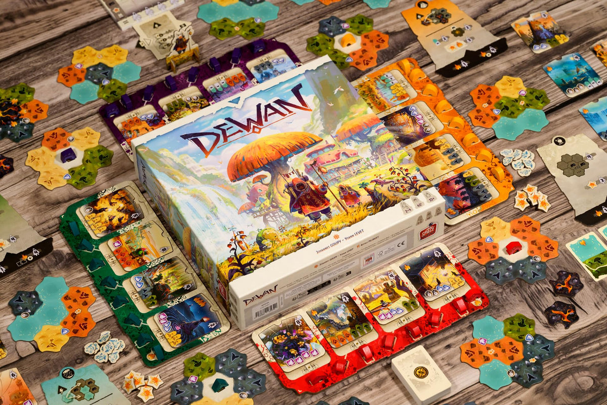 Dewan Board Game by Space Cowboys 2