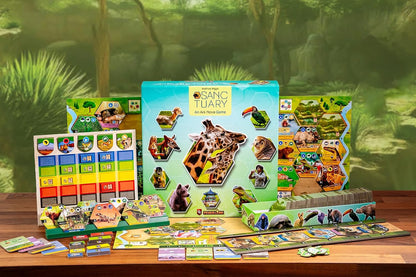 Sanctuary Zoo Management Board Game