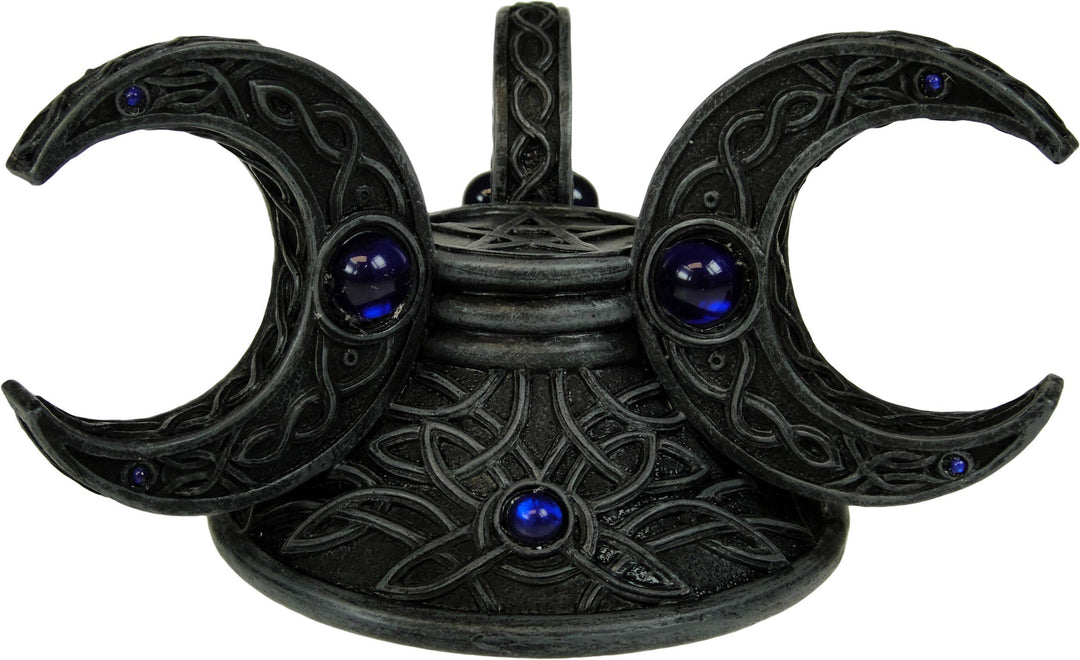 Celtic Triple Moon Crystal Ball Holder 10cm