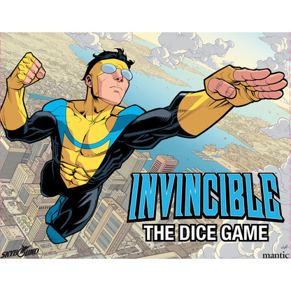 Mantic Games: Invincible: The Dice Game - Fast Paced Push Your Luck Dice Rolling Game, Comic Book Card & Dice Battle Game, Ages 10+, 2+ Players 4