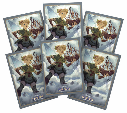 Disney Lorcana TCG Card Sleeve Pack Tinkerbell Set 8 65 ctn Trading Card Game by Ravensburger 1