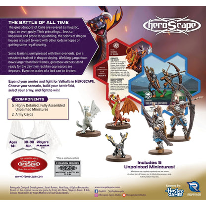Heroscape Greatbow Archers and Scions of Icaria Army Expansion Board Game by Renegade Studio 2