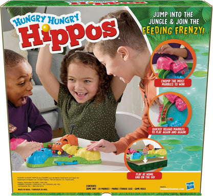 Hungry Hungry Hippos Kids Action Board Game