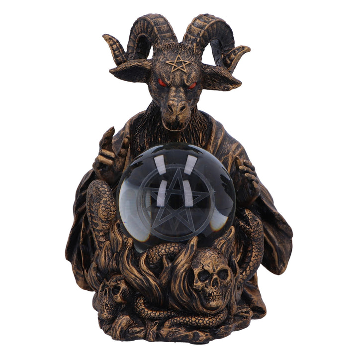 Orbuculum of the Baphomet Illuminating Figurine 16cm