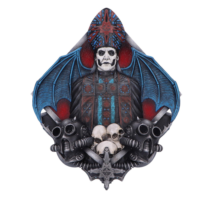 Ghost Papa Emeritus IV Gothic Wall Plaque 29.5cm