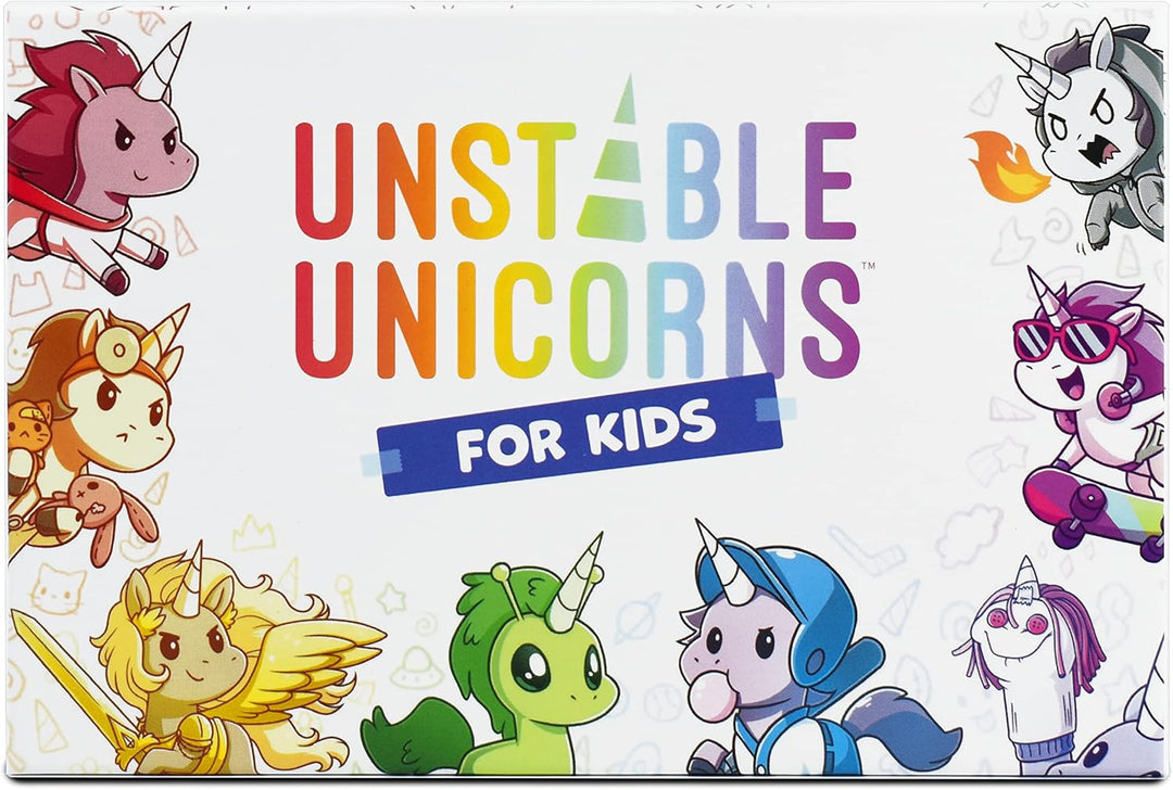 Unstable Unicorns Kids Edition Card Game by TeeTurtle