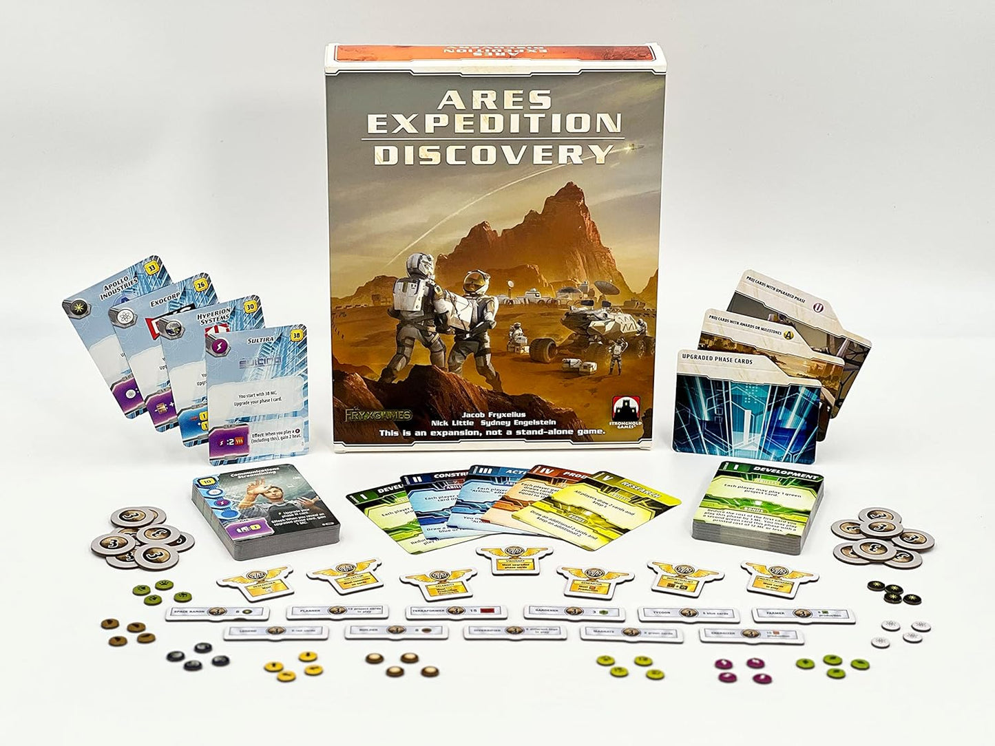Terraforming Mars Ares Expedition Discovery Board Game Expansion