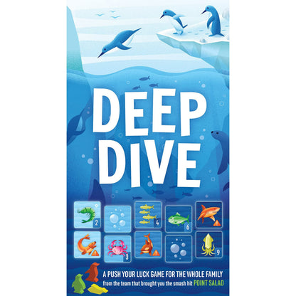 AEG & Flatout Games | Deep Dive - A Push Your Luck Game for the Whole Family | From the Creators of Point Salad | Easy to Learn | Quick to Play | Adorable Penguin Meeples | Ages 10+ | 1-6 Players 4
