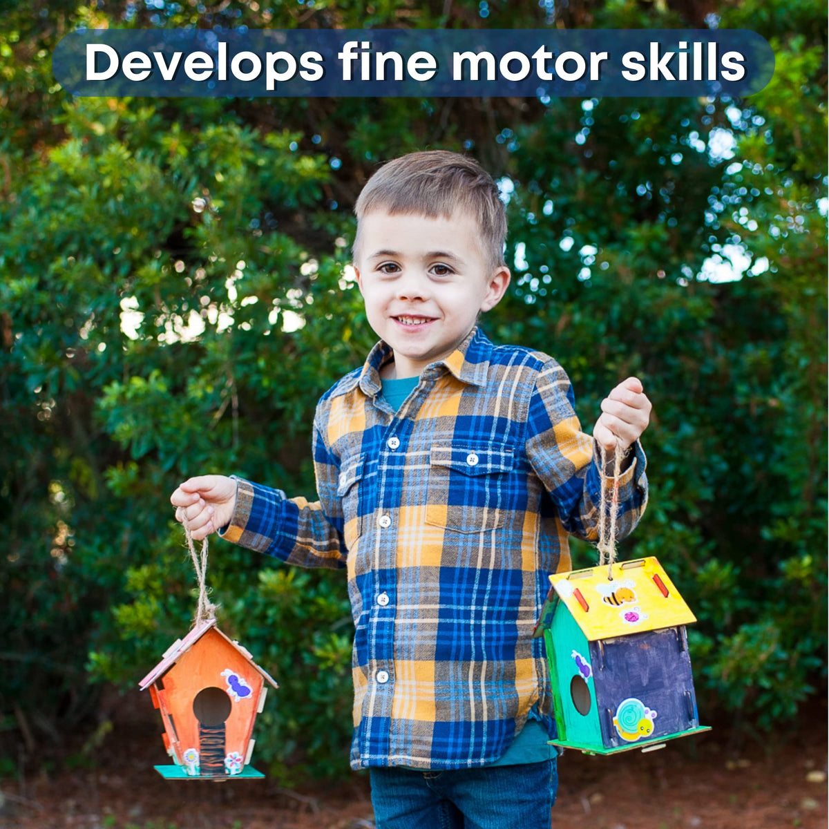 CRAFTY HAPPITOYS DIY-Birdhouse-Parent 6