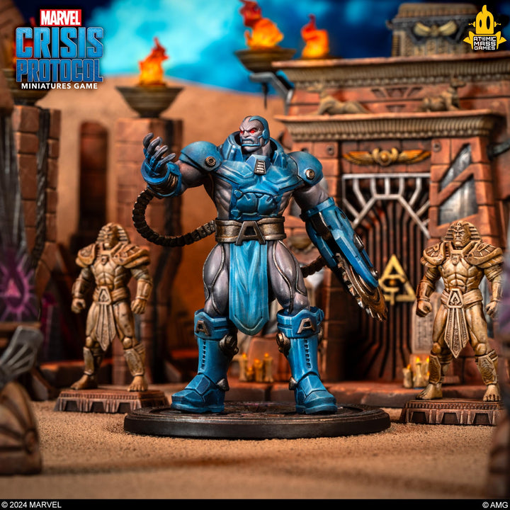 Atomic Mass Games Marvel: Crisis Protocol Apocalypse Character Pack - Servants of The Apocalypse Affiliation! Tabletop Superhero Game, Ages 14+, 2 Players, 90 Minute Playtime, Made