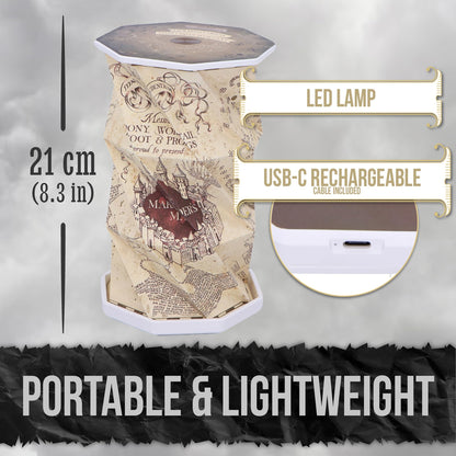 Harry Potter Marauders Map Foldable Lamp 21cm 6