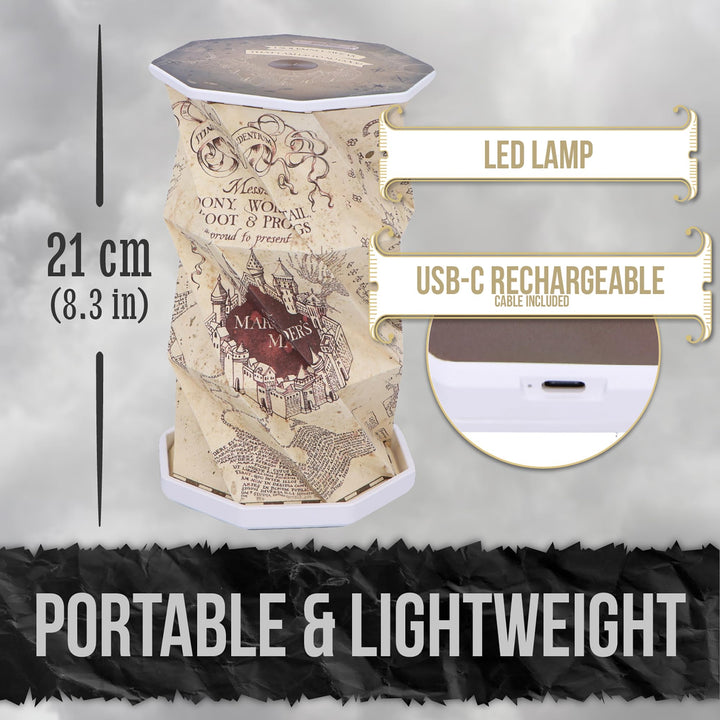 Harry Potter Marauders Map Foldable Lamp 21cm 6